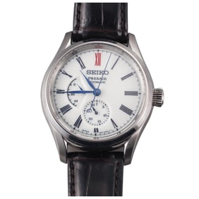 Seiko Prestige Arita Porcelain Dial Automatic Watch 6R27-00N0