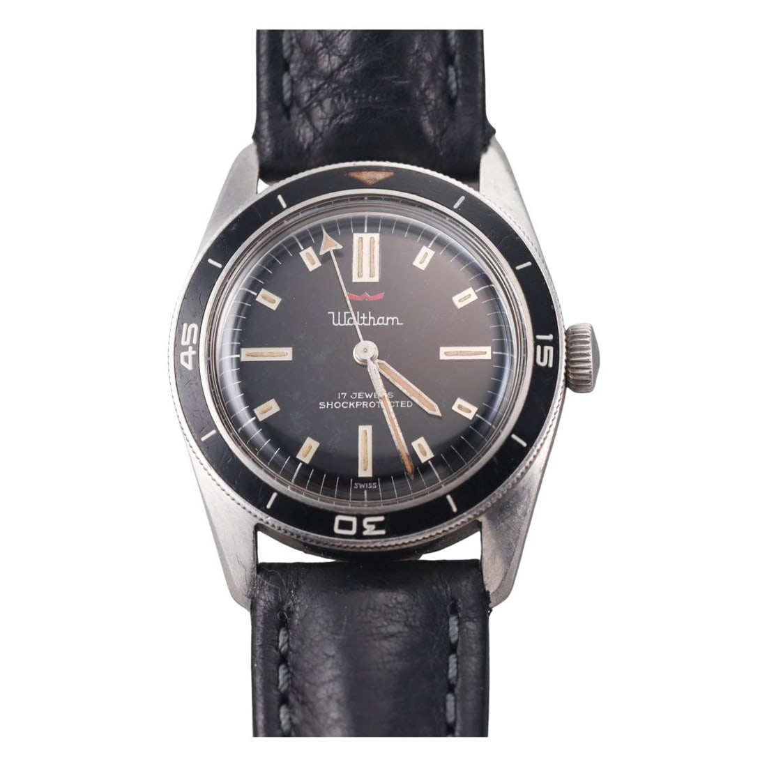 Rare Waltham Blancpain Bathyscaphe 1960s Dive Watch (1 of 4)