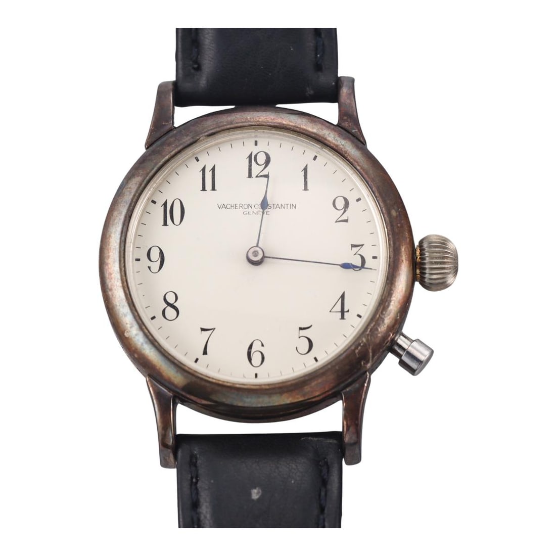 Vacheron Constantin Vintage Manual Wind Converted Pocket Watch: Metal : Stainless Steel Designer : Vacheron Constantin Movement : Manual wind - working order. No. 276846. Measurements : Case 38mm, band and buckle not original. Reference/Model: : n/a.