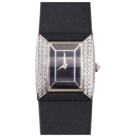 Corum Butterfly Diamond 18k Gold Ladies Watch 137.641.69