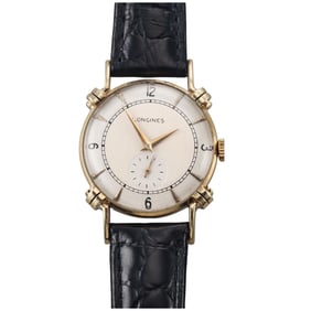 Longines Vintage 14k Gold Manual Wind Watch cal. 8LN