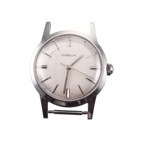 Gubelin Vintage Stainless Steel Manual Wind Watch 1218