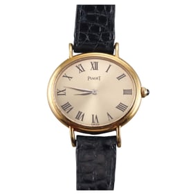 Piaget Classique 18k Gold Manual Wind Ladies Watch 9802
