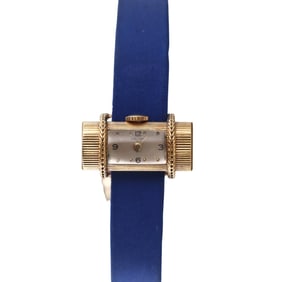 Jean Perret Vintage 18k Gold Interchangeable Band Ladies Watch Bracelet