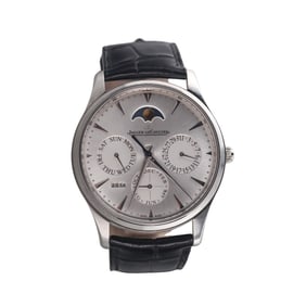Jaeger LeCoultre Master Ultra Thin Perpetual Calendar Automatic Watch 176.8.21.S