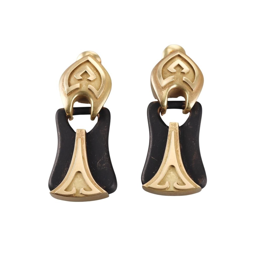 Wander Winc 18k Gold Rosewood Doorknocker Earrings: Metal : 18k Yellow Gold Designer : Wander Gemstone : None Measurements : Earrings are 57mm x 25mm. Marked: : Winc 18k. Weight: : 55.7 grams Condition: : V