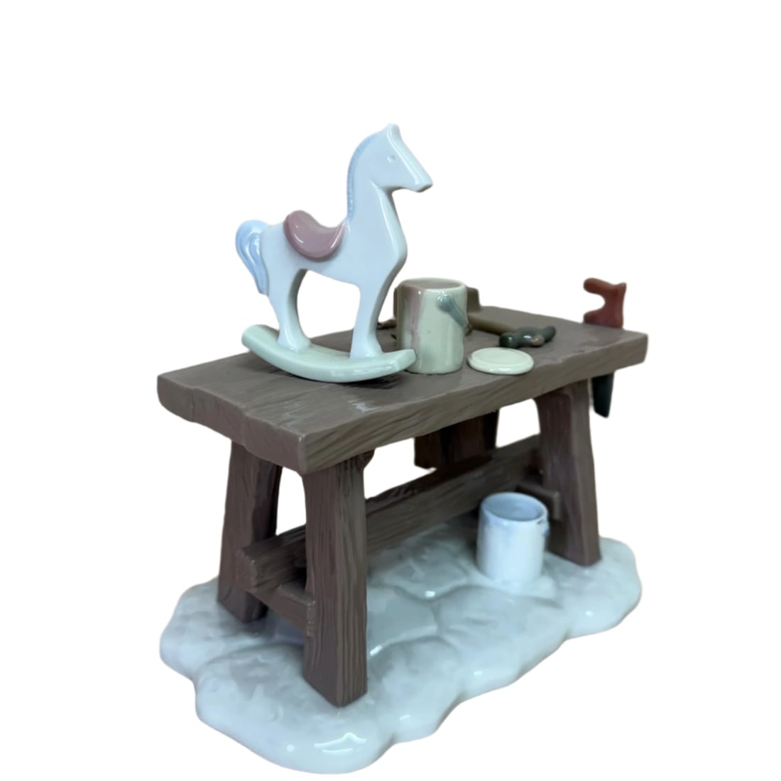 LLADRO Where The Presents Are Made-Boxed Santa's Magical Workshop Figure 6892 (1 of 7)