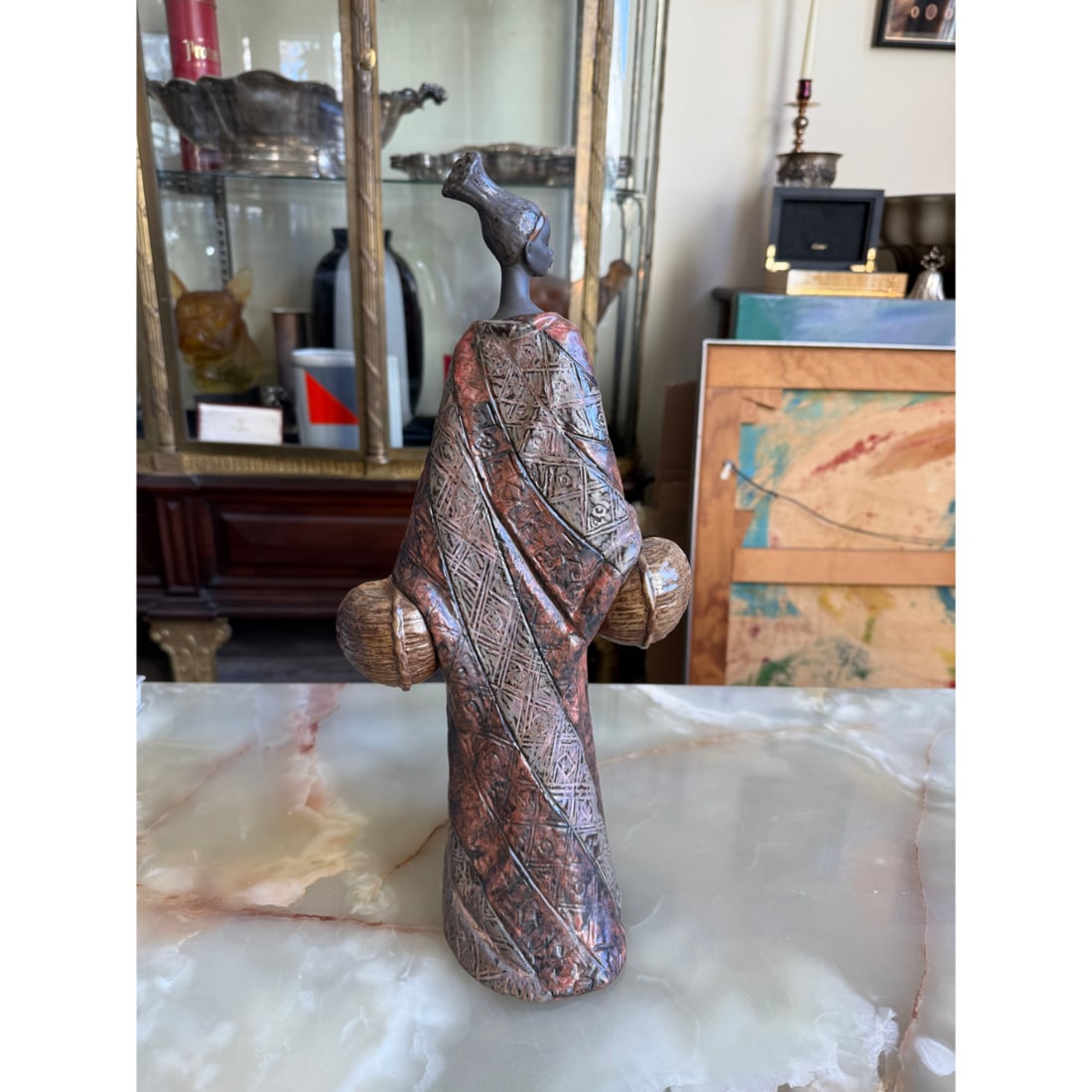 LLADRO Gifts of the Earth Pulse of Africa Figurine 12478: Designer : Lladro Measurements : Approx. H: 15 1/2". Marked: : LLADRO, Hand made in Spain. Condition: : Brand new in box.