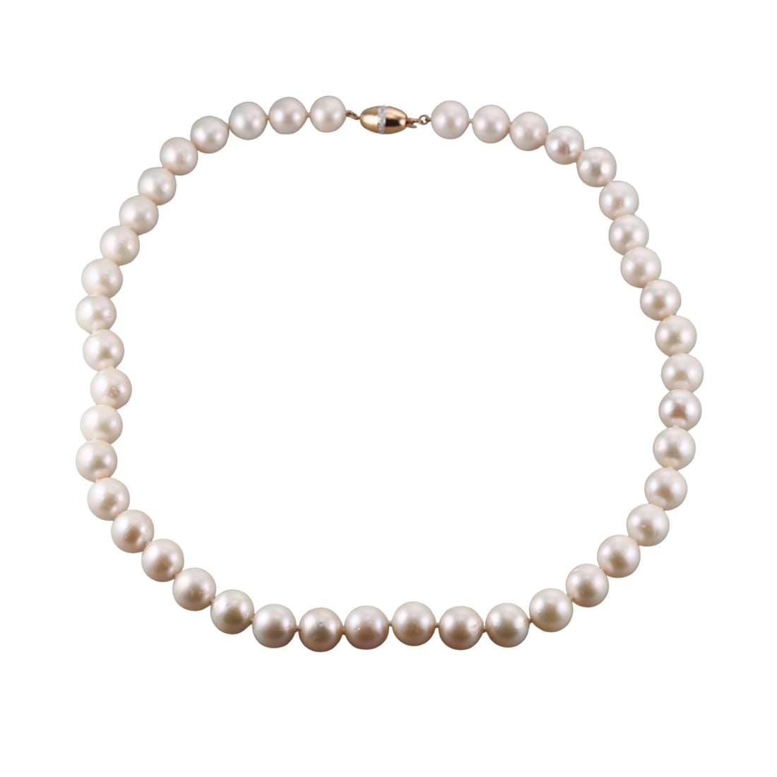 18k Gold Pearl Necklace (1 of 4)