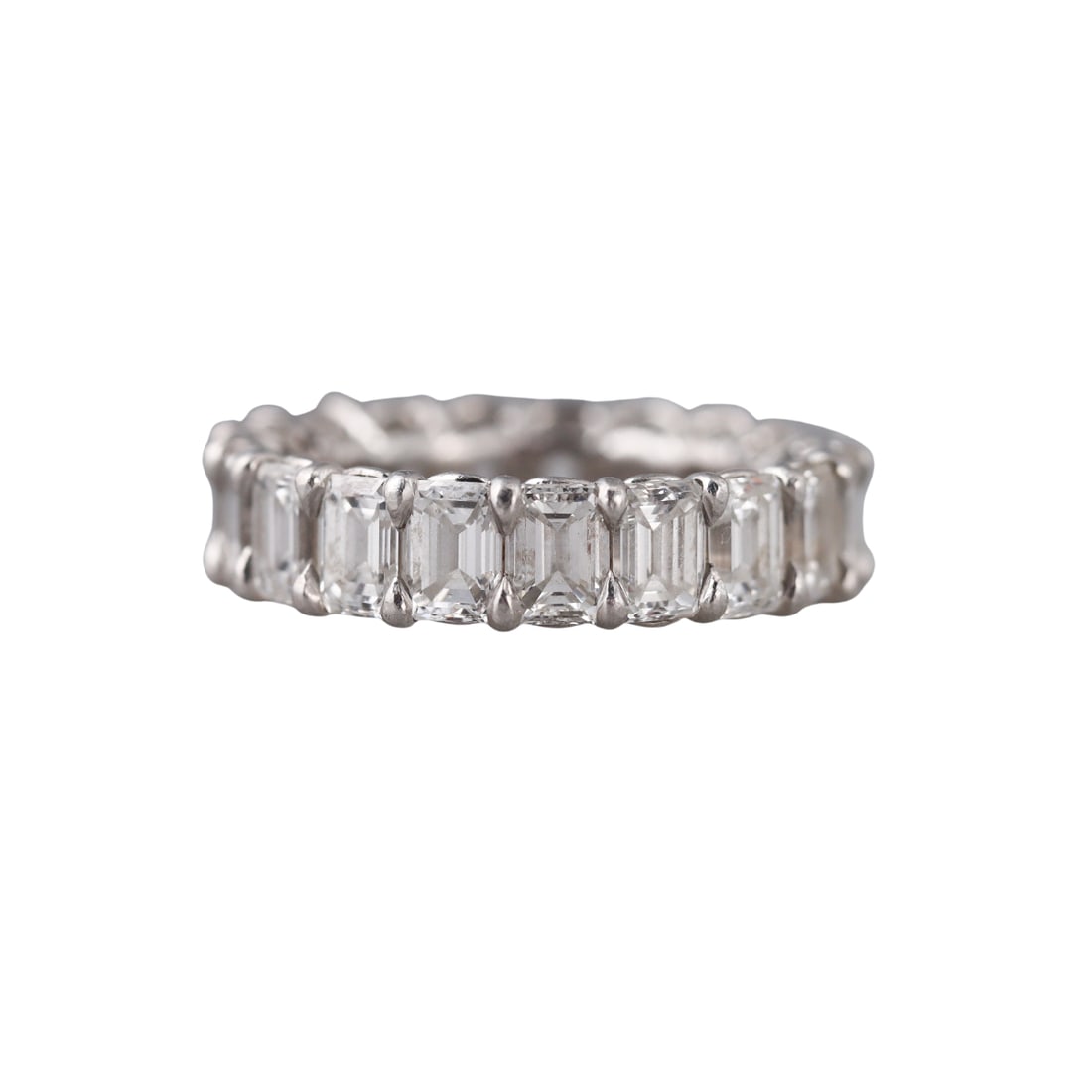 Kwiat Platinum Diamond Eternity Wedding Band Ring (1 of 4)