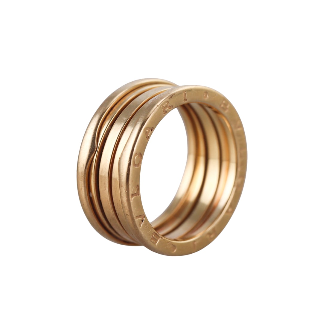 Bvlgari Bulgari B.Zero1 18k Yellow Gold Band Ring (1 of 3)