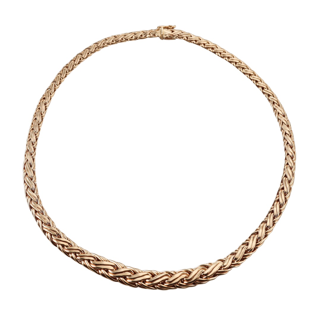 Tiffany & Co 14k Gold Russian Braid Necklace (1 of 5)