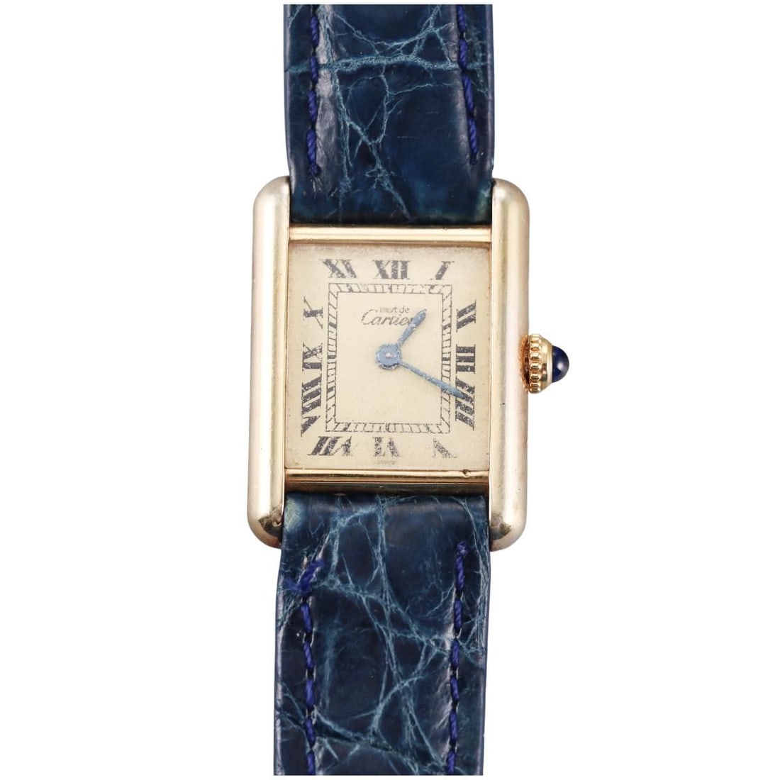 Cartier Must de Cartier Tank Vermeil Quartz Watch 5057001 (1 of 4)