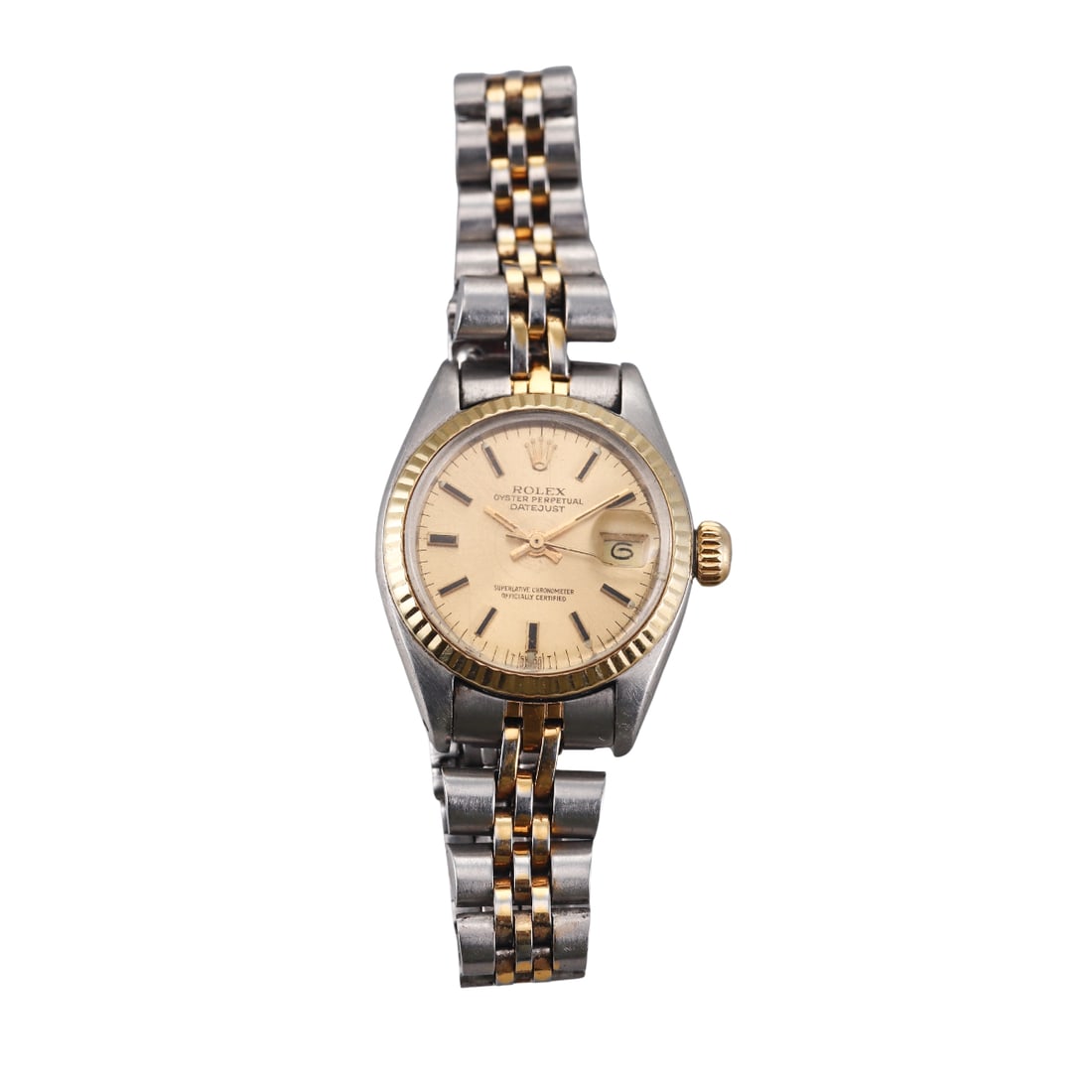 Rolex Datejust 18k Gold Steel Ladies Watch (1 of 4)