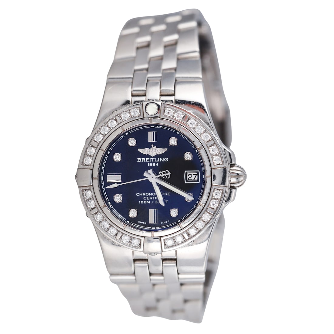 Breitling Starliner Diamond Steel Ladies Watch A71340 (1 of 6)
