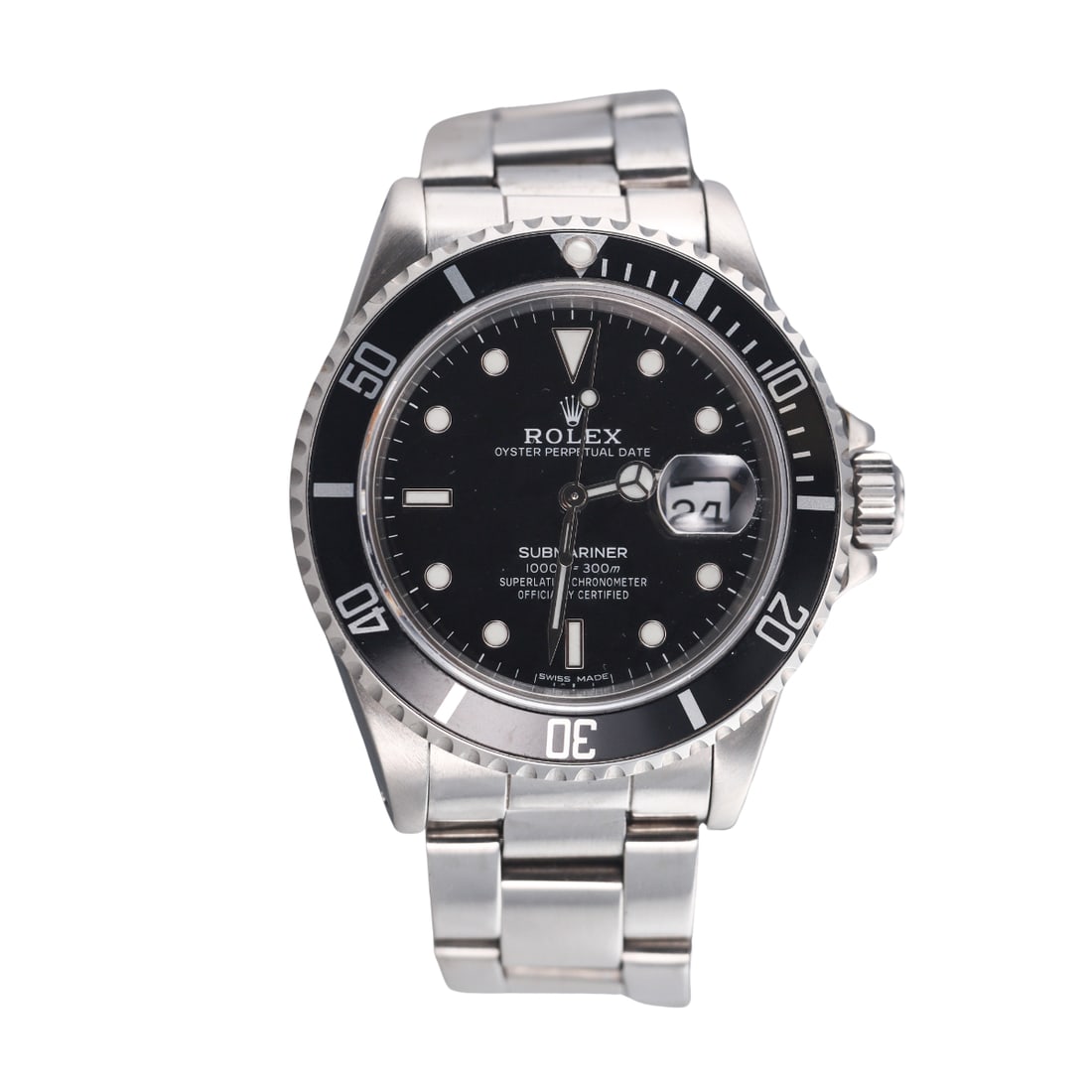 Vintage Rolex Submariner 16800 Stainless Steel Watch (1 of 5)