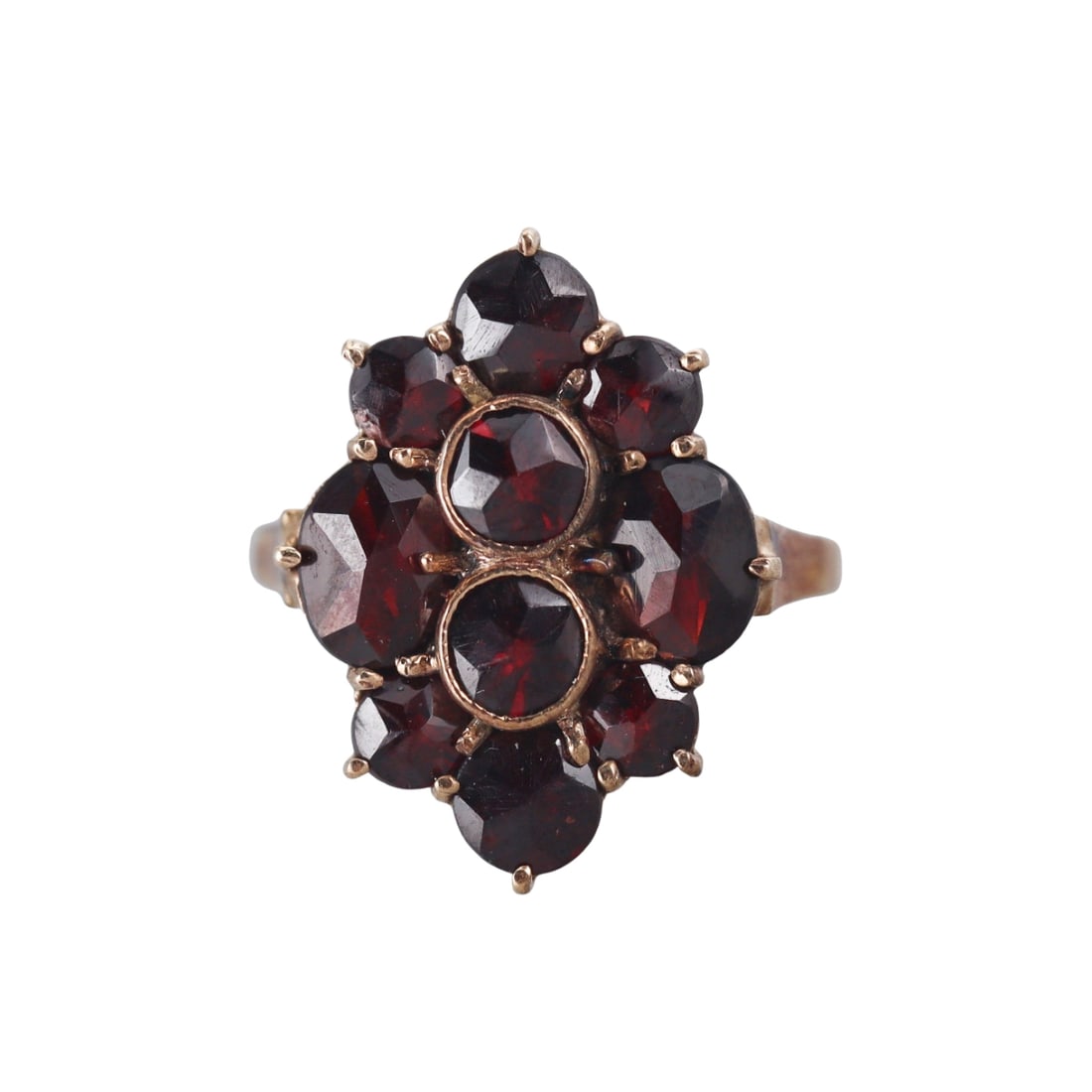 Antique Gold Bohemian Garnet Ring (1 of 3)