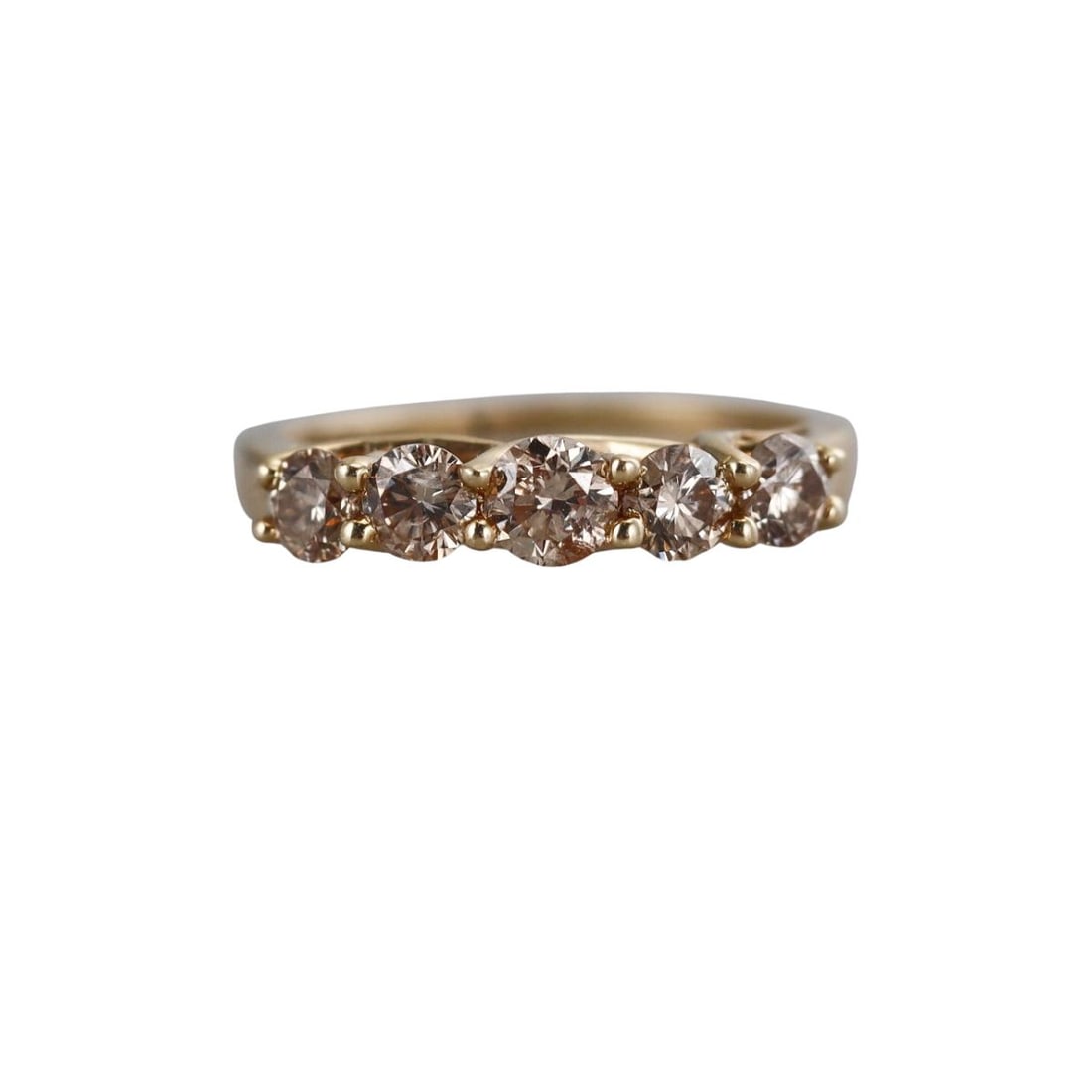14k Gold Diamond Five Stone Ring (1 of 3)