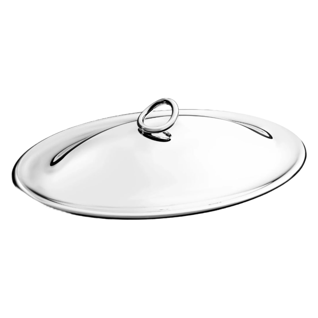 Christofle Vertigo Oval Cover Set of 12 B04221811: Material : Silver Plate Designer : Christofle Measurements : 35cm x 25cm. Marked: : Christofle. Condition: : New, store sample. Additional: With box.