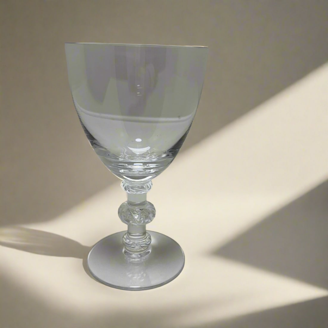Lalique Saint Hubert Water Wine Glass Set of 12 (1 of 6)