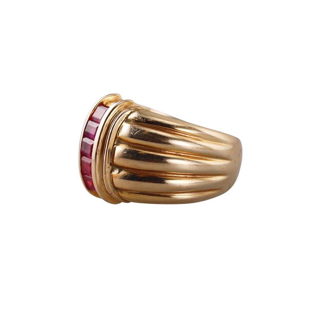14k Gold Ruby Ring - 2