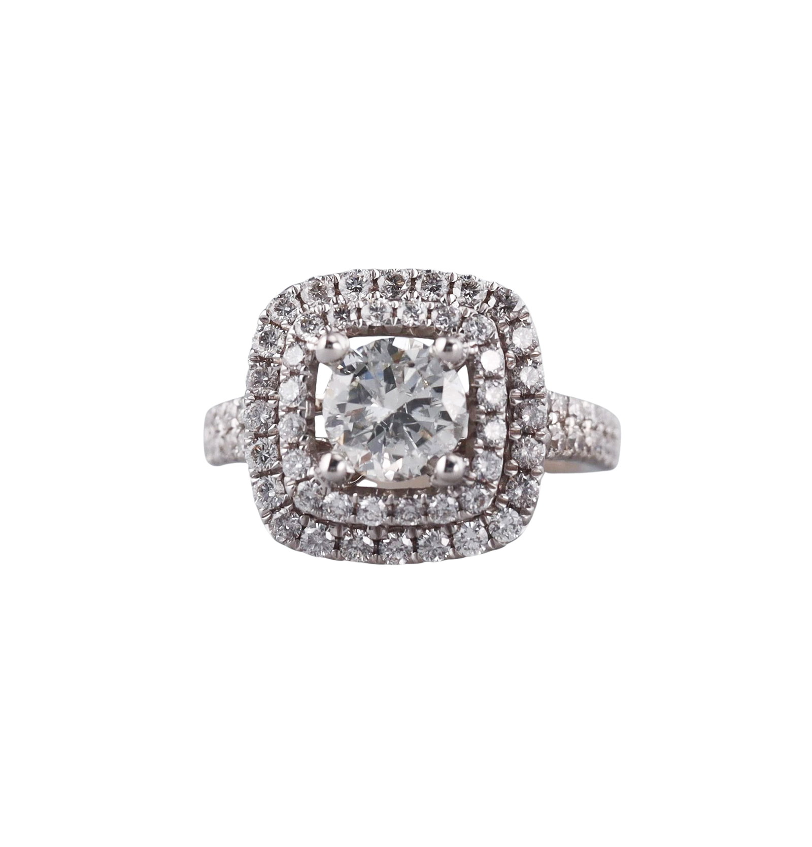 18k Gold Diamond Engagement Ring (1 of 5)