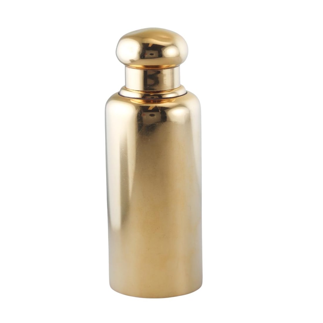 Tiffany & Co 18k Gold Bottle: Metal : 18k Yellow Gold Designer : Tiffany & Co Gemstone : None Measurements : Bottle is 85mm tall x 32mm diameter of the bottom x 24mm diameter of the top. Marked: : Tiffany & Co, 1768