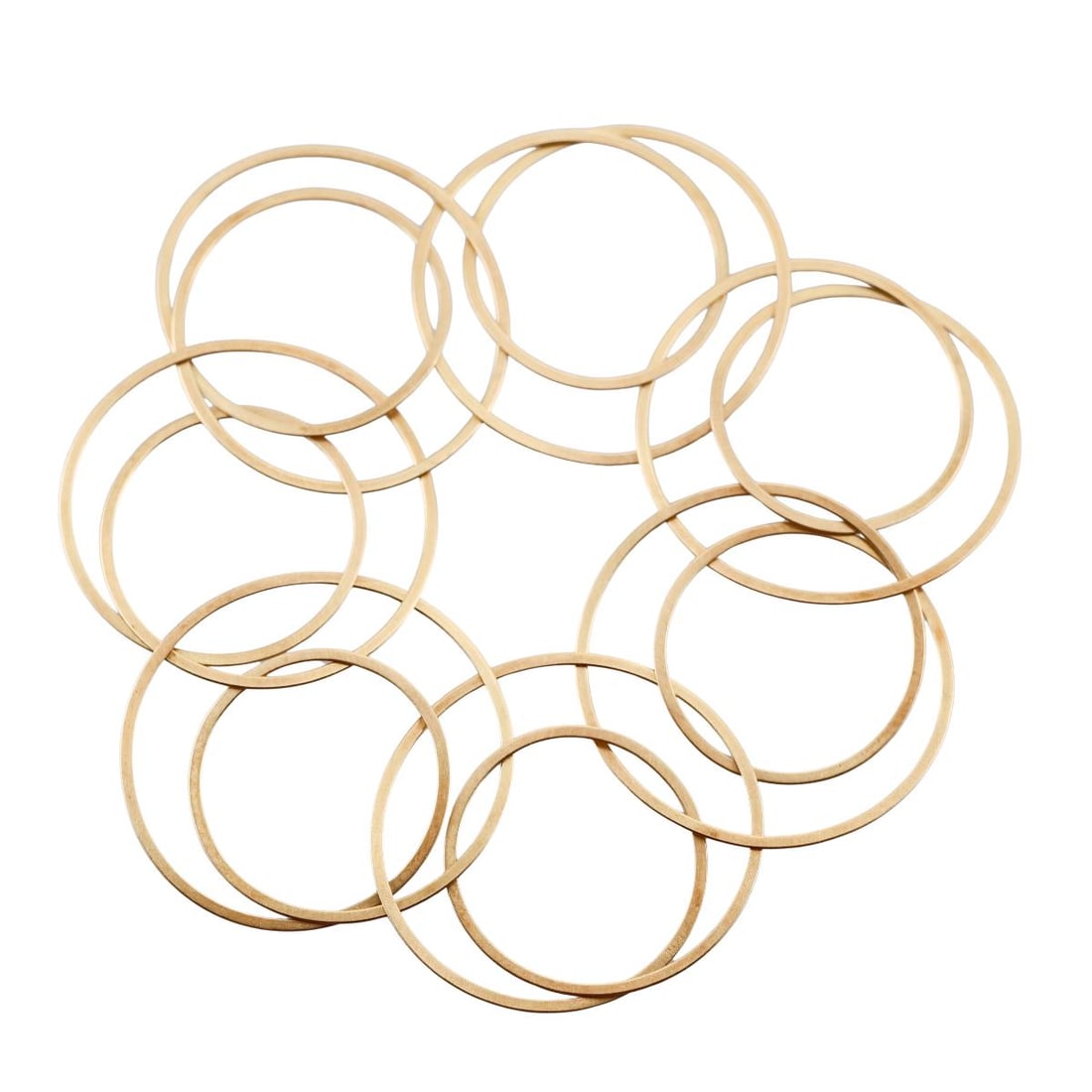 Niessing Modernist 18k Gold Circle Link Bracelet: Metal : 18k Yellow Gold Designer : Niessing Gemstone : None Measurements : Bracelet will fit approx. 7-7.5" wrist, links are 46mm. Marked: : Niessing, 750. Weight: : 22.5
