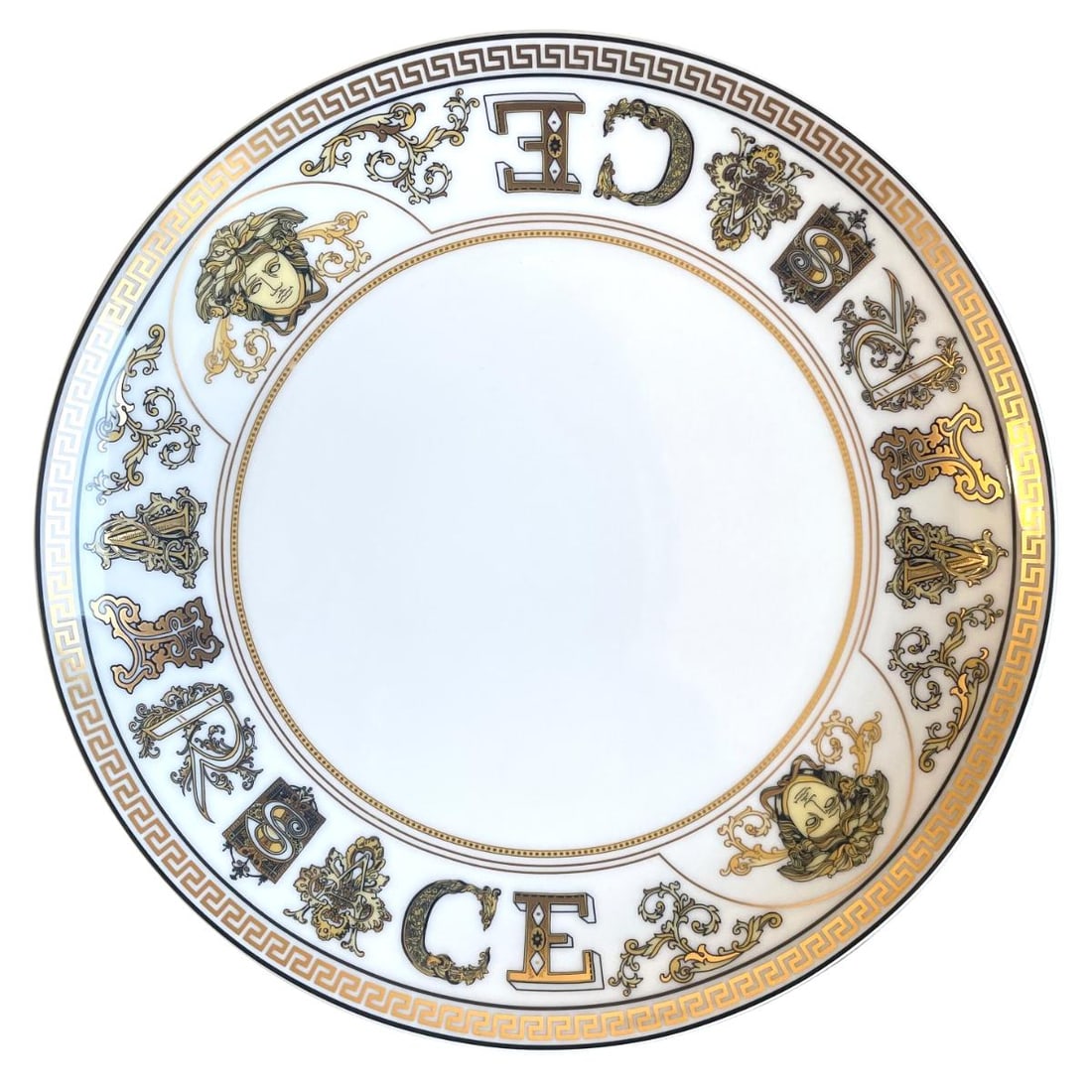 Versace by Rosenthal Virtus Gala White Salad Plate 10221 (1 of 3)