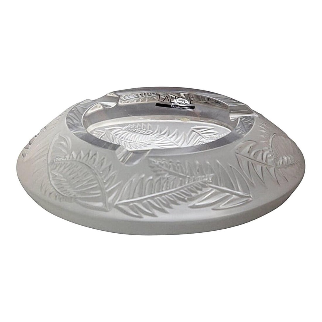 Lalique Crystal Fougeres Ashtray 1077000 (1 of 2)