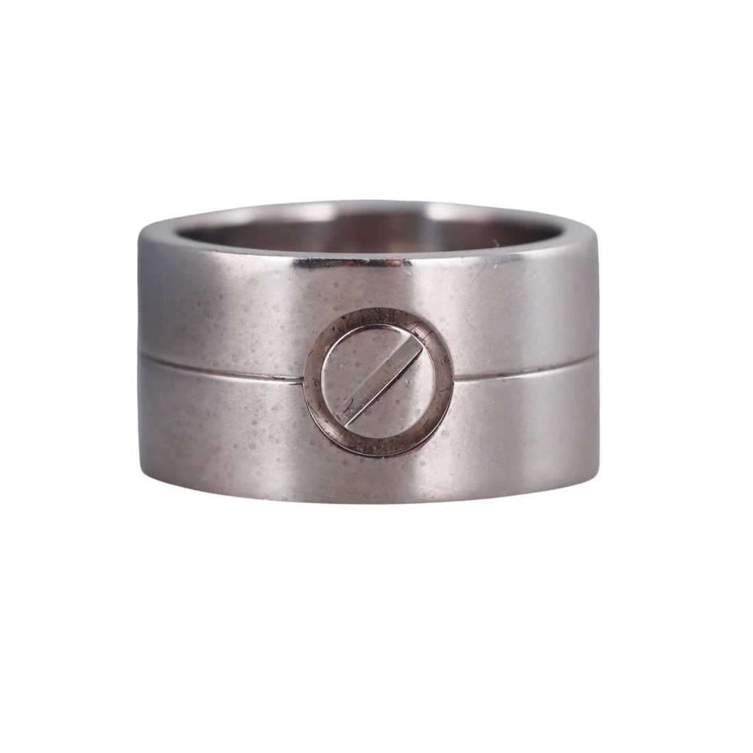 Cartier Love 18K Gold Wide Band Ring (1 of 5)