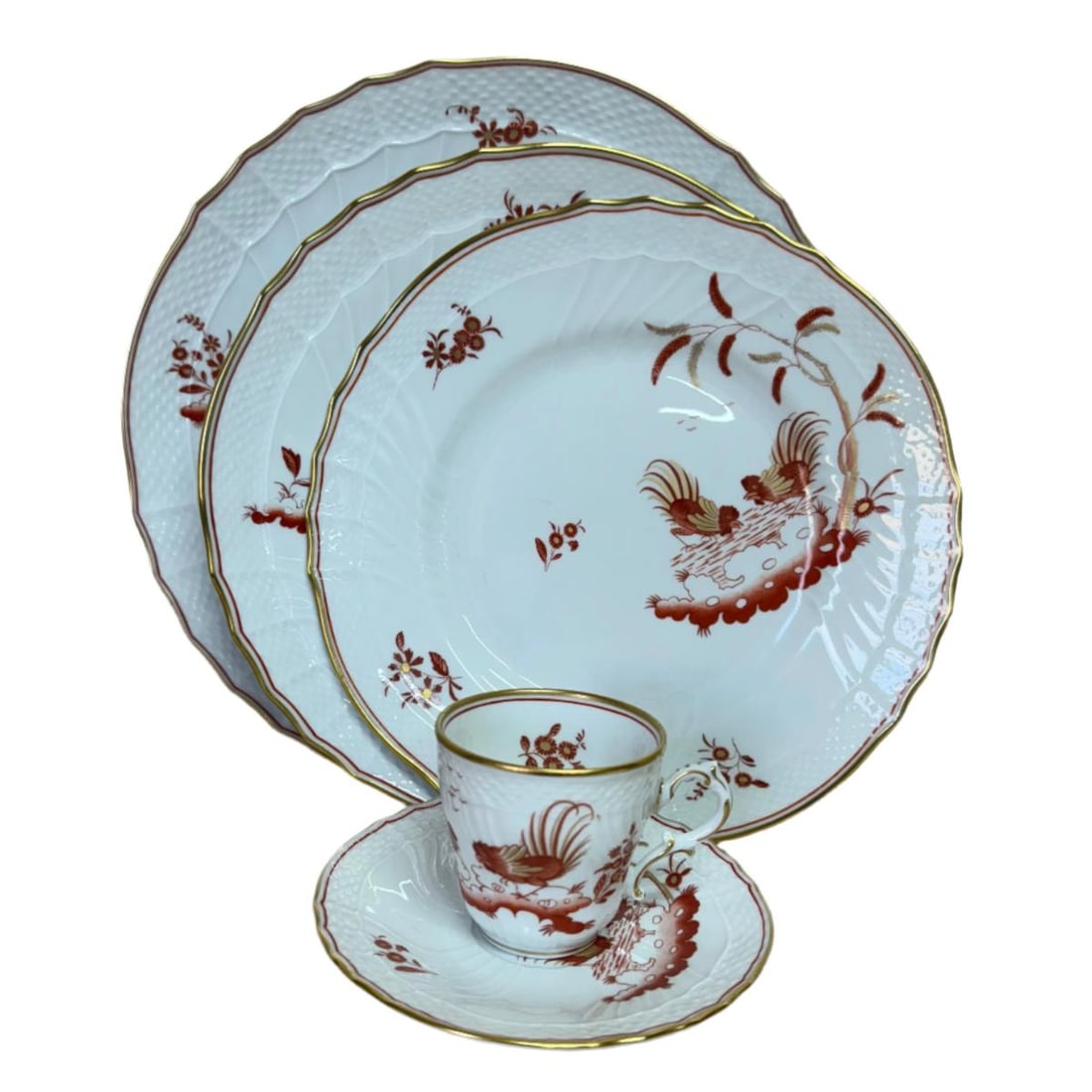 5pc Richard Ginori Galli Rossi Dinner Place Setting (1 of 11)