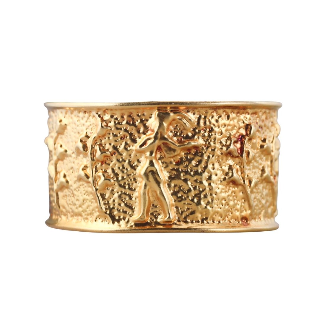 22k Yellow Gold Cuff Bracelet (1 of 5)