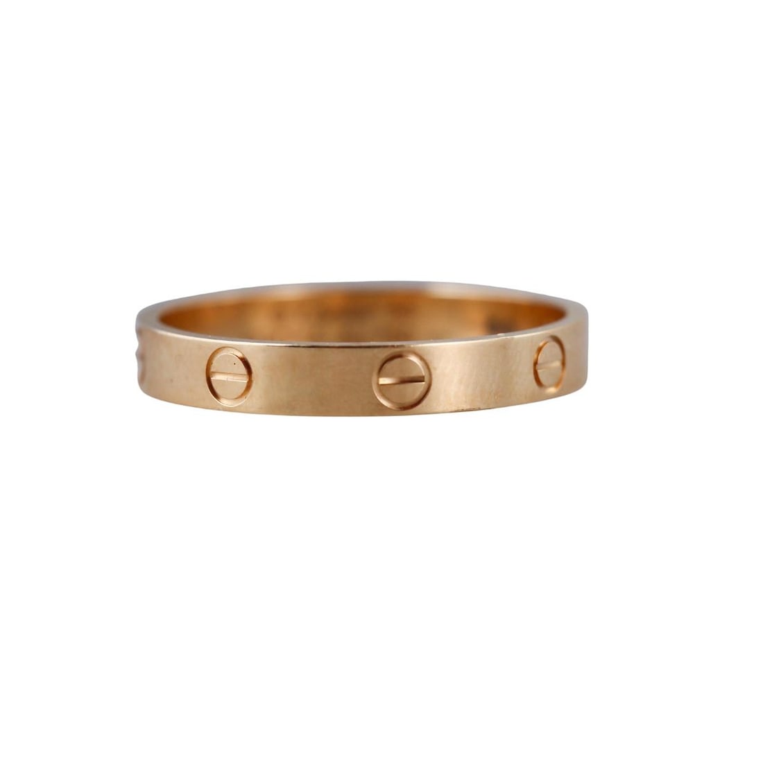 Cartier Love 18K Gold Band Ring (1 of 4)