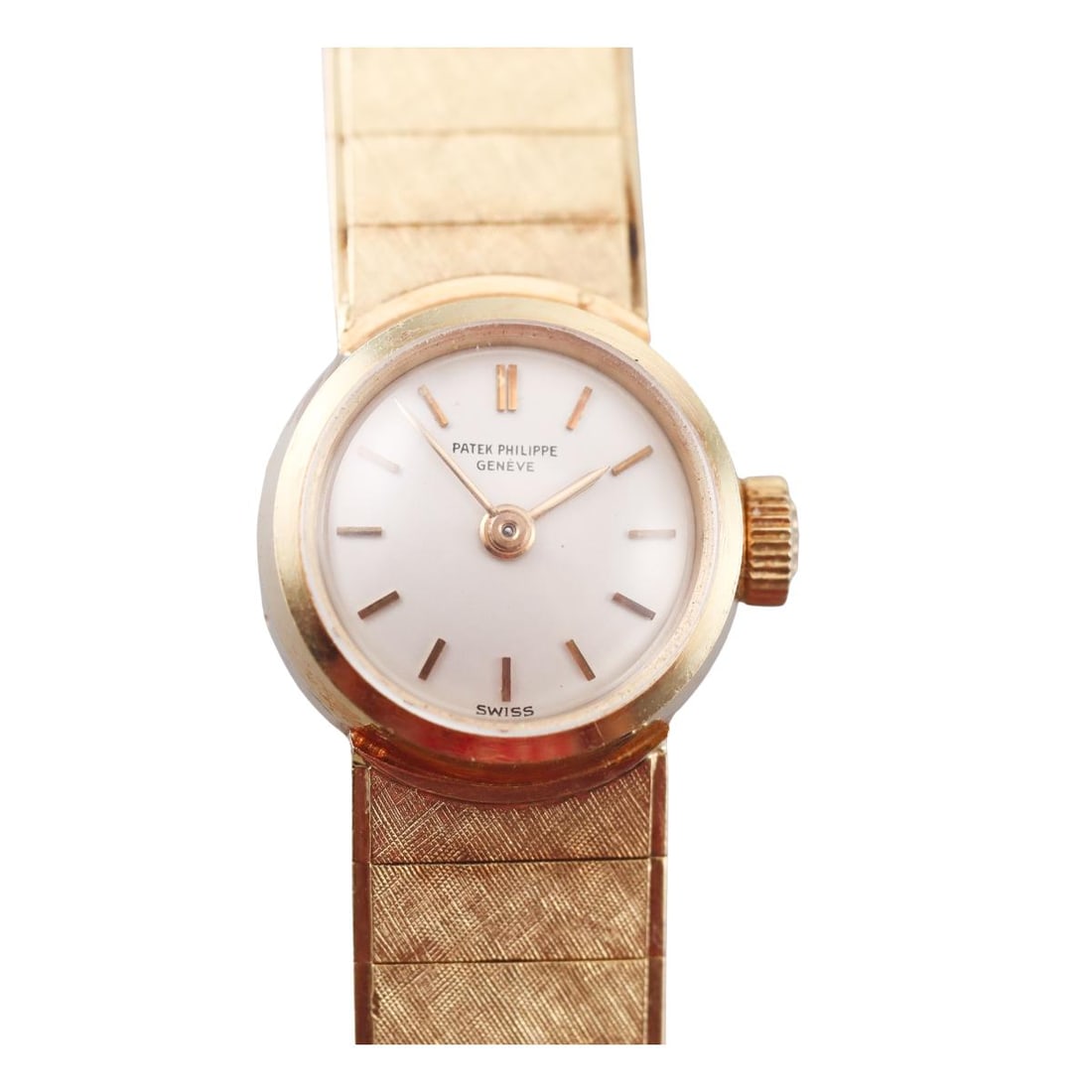 Patek Philippe 18k Gold Backwind Ladies Watch 3266 (1 of 8)