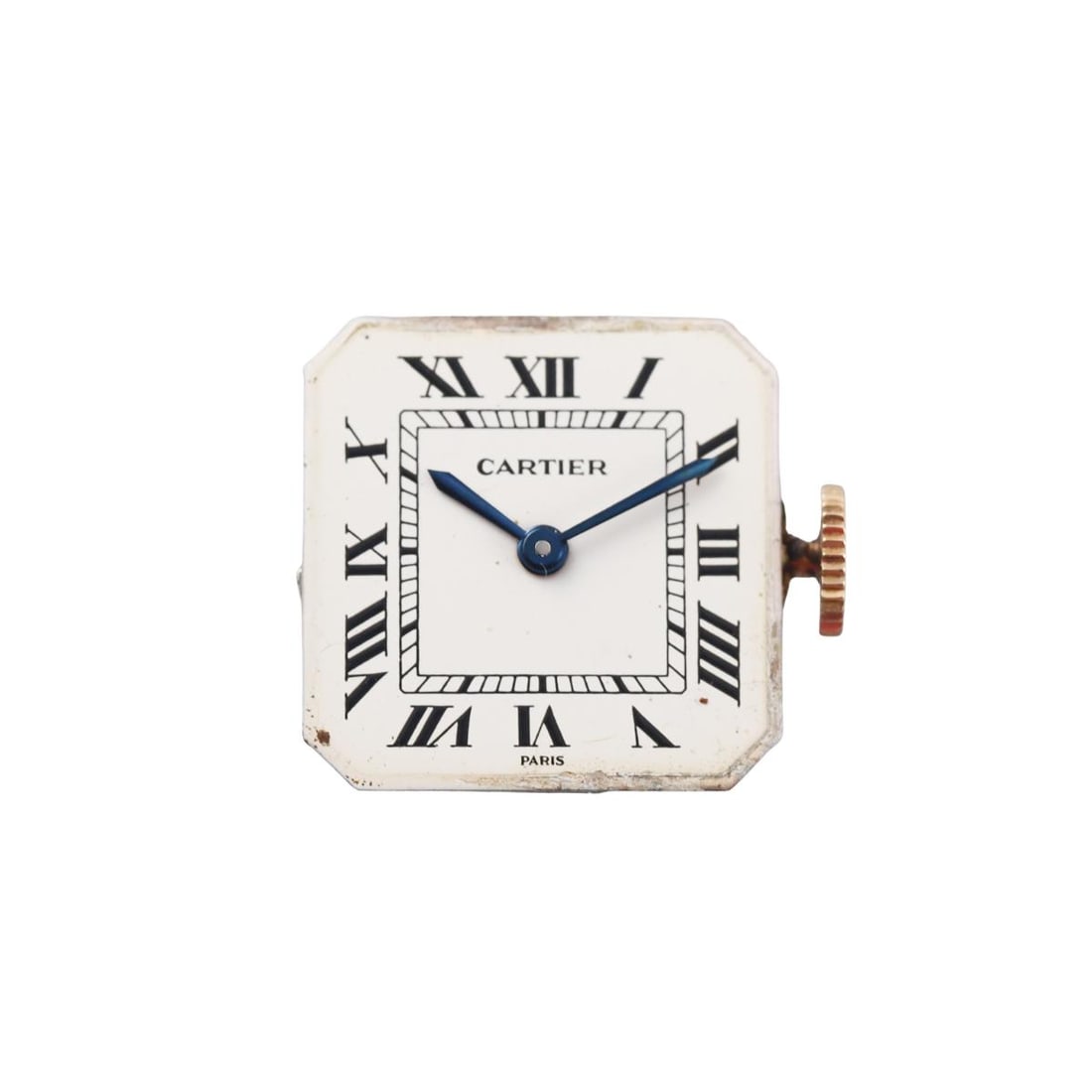 Cartier White Watch Dial & Manual Wind Movement (1 of 3)