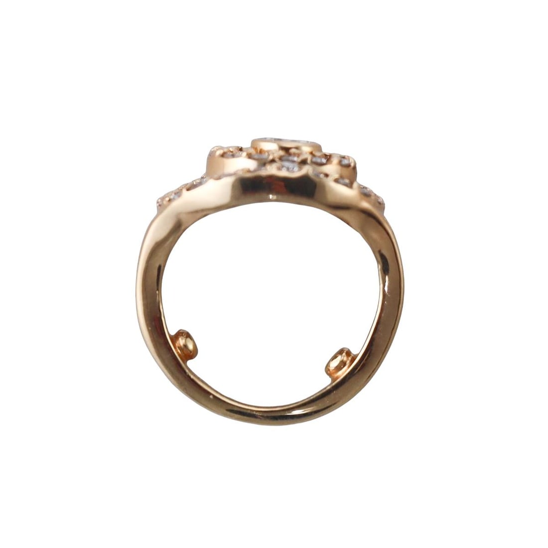14k Gold Diamond Ring - 3