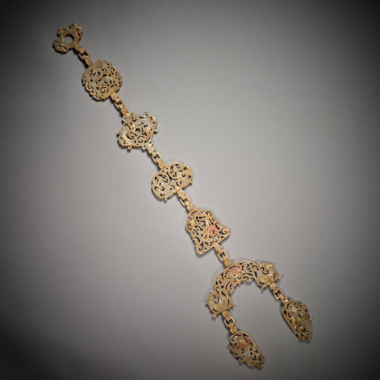 Han Dynasty of China, Hetian Jade Group Pendants (1 of 13)