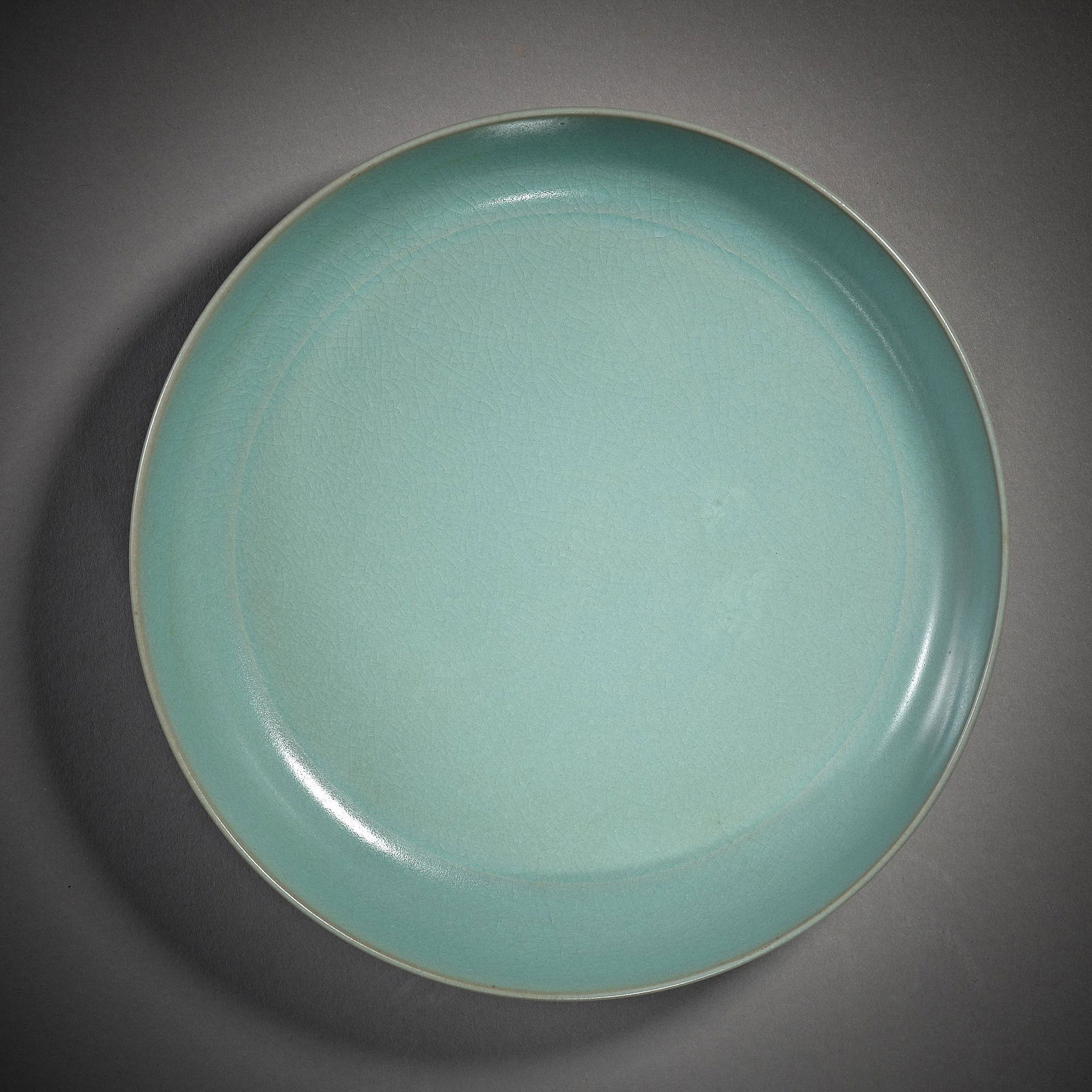 Song Dynasty of China, Ru Kiln Plate (1 of 5)