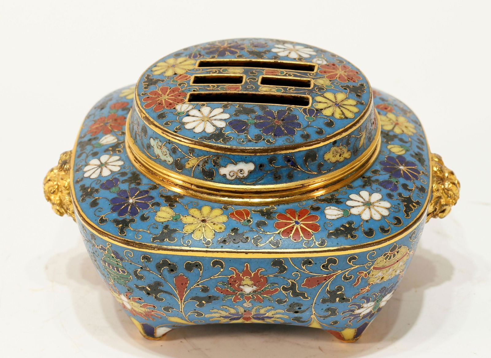 An Archaistic Cloisonne Censer (1 of 7)