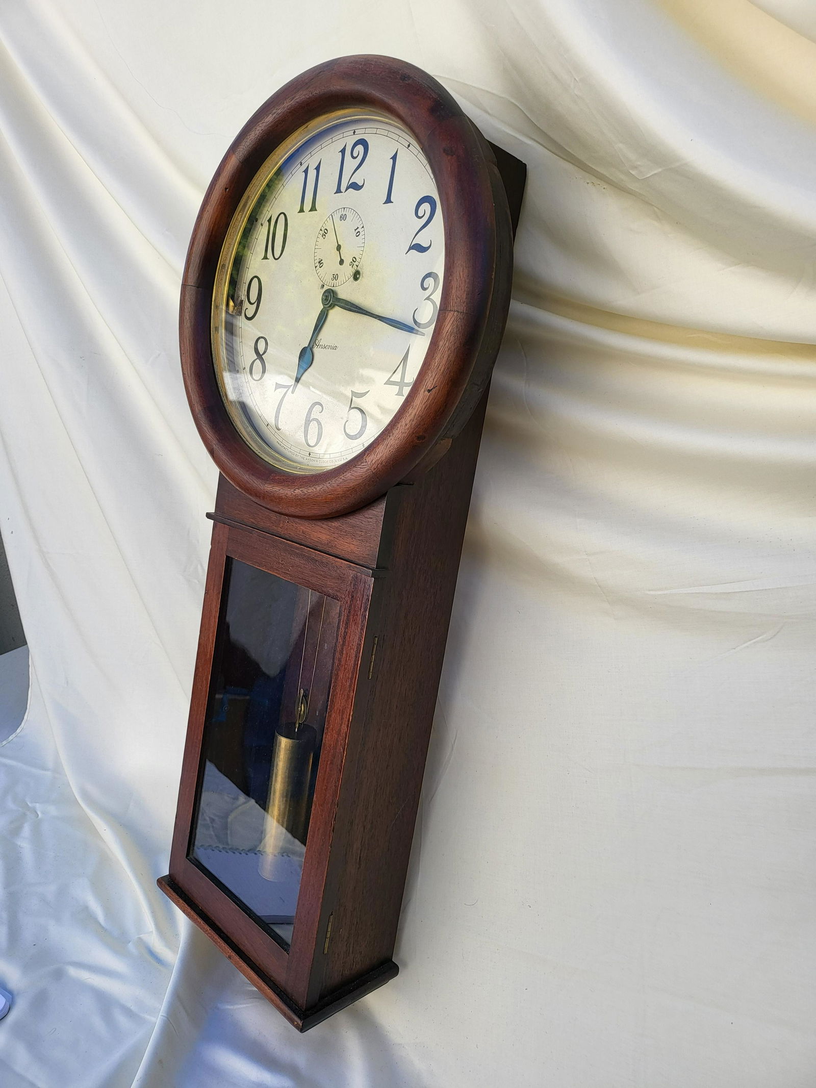 Ansonia railroad clock (1 of 2)