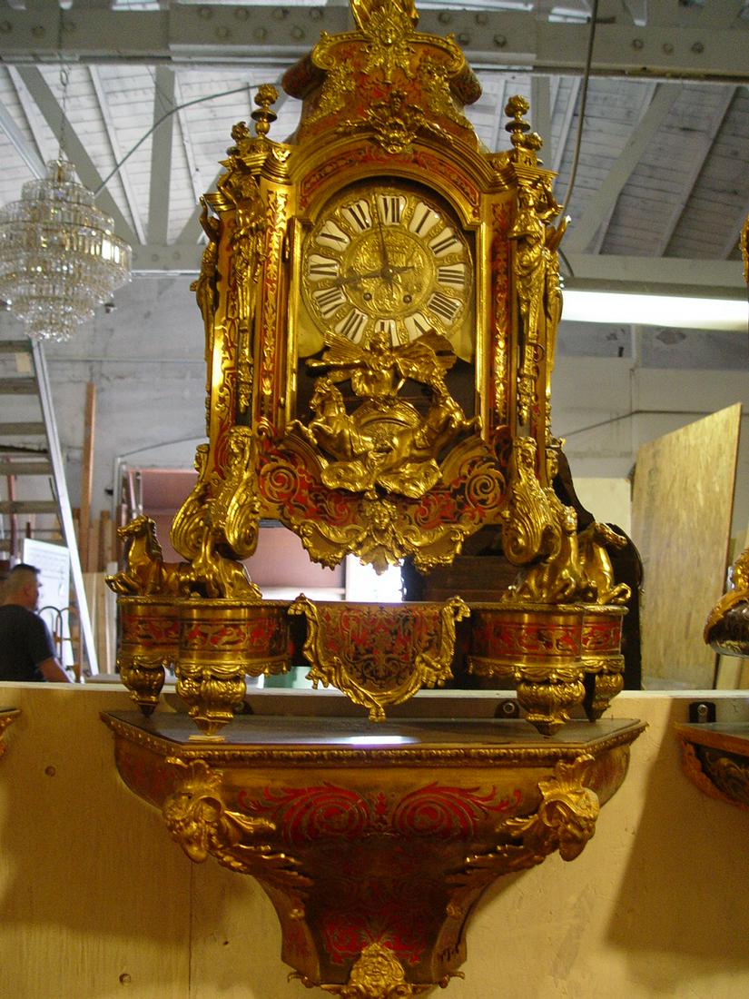 19 th  Bronze Boulle clock (1 of 14)