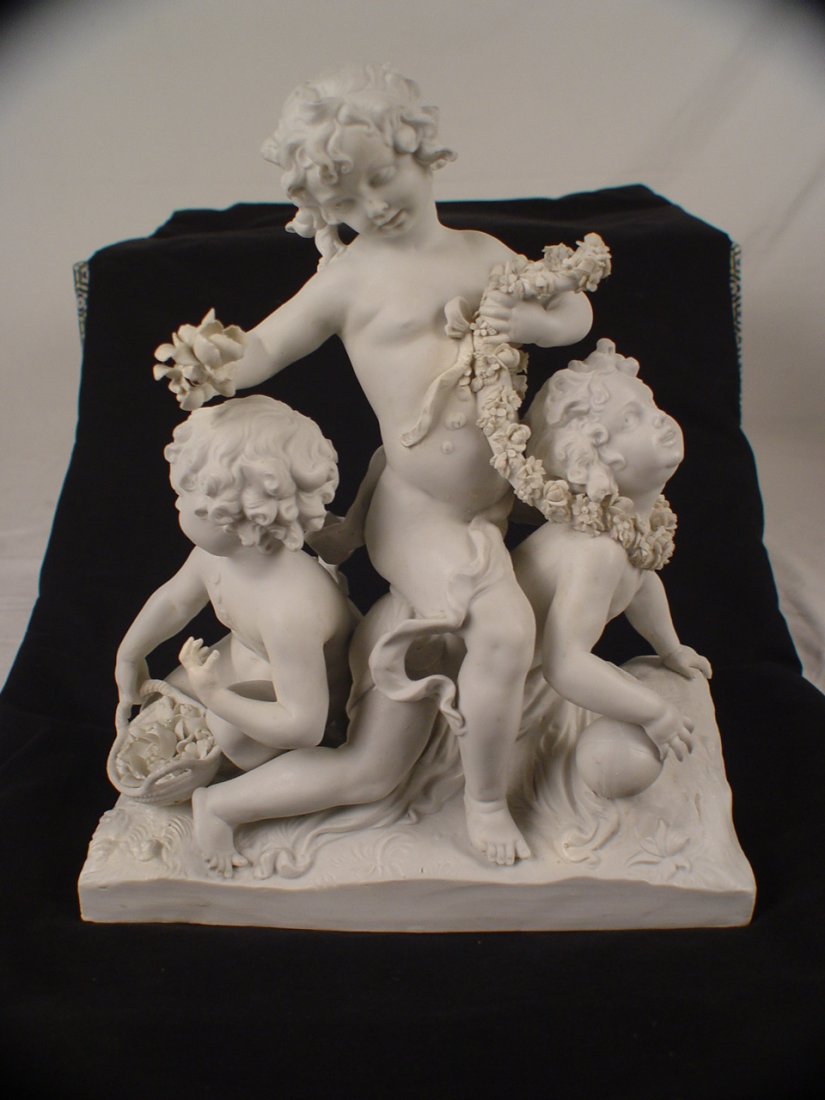 French Bisque porcelain figure (1 of 5)