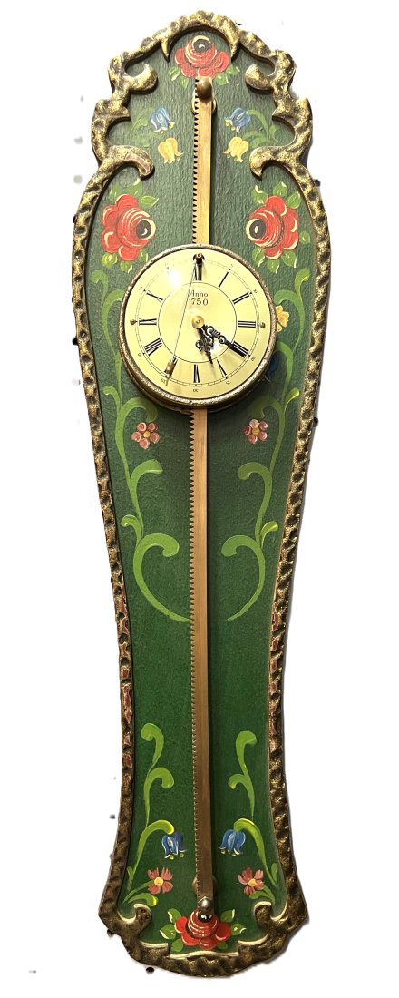 An Up & Down Wall Clock: An Up & Down Wall Clock ; Size: 23 1/4" * 6 1/2"