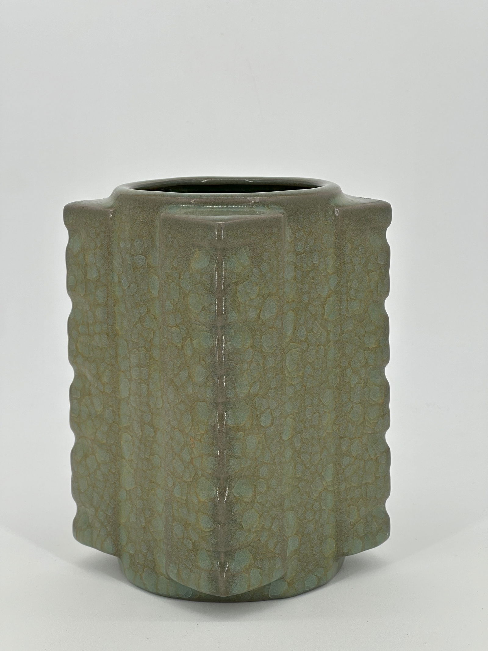 A Song Style Cong Shape Vase (1 of 4)