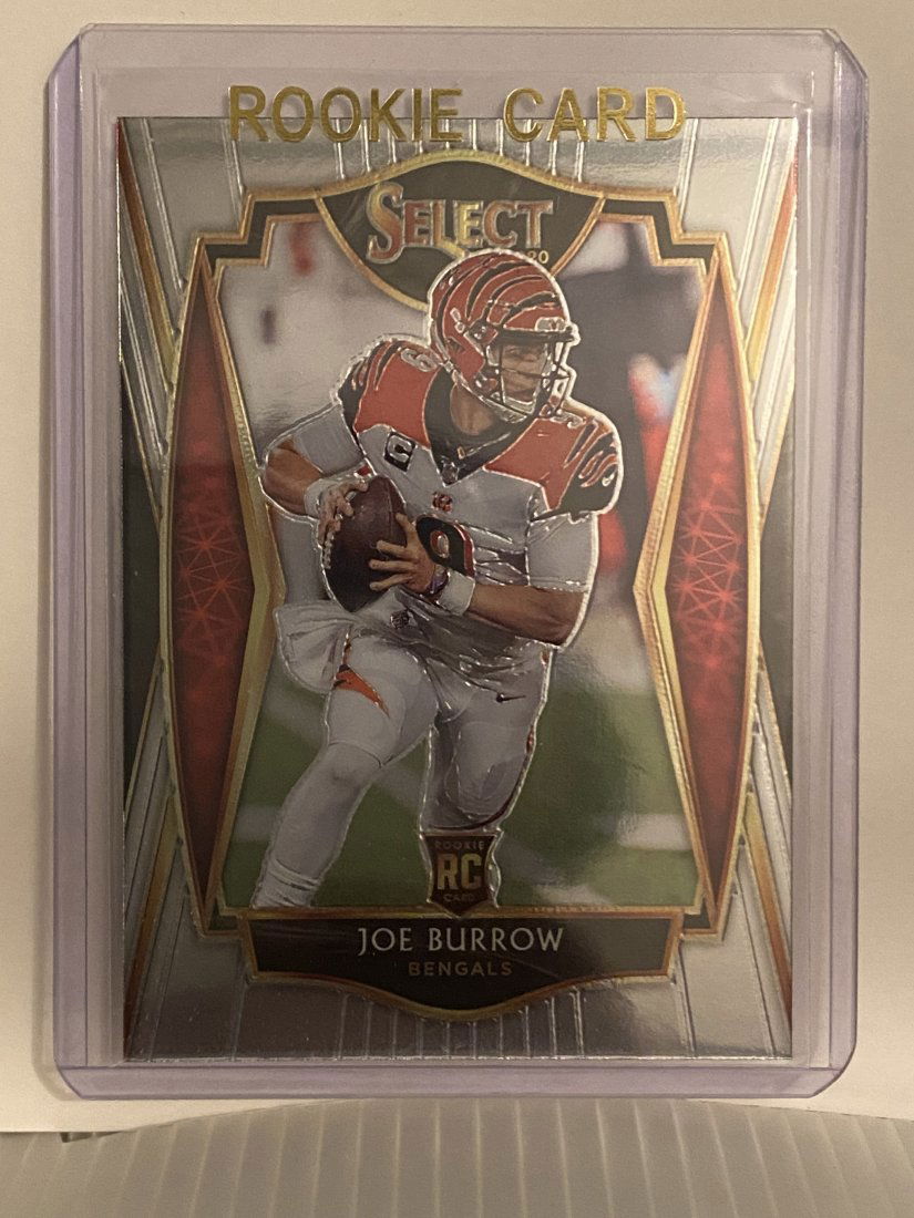 2020 Panini Select Premier Level Joe Burrow RC (1 of 2)