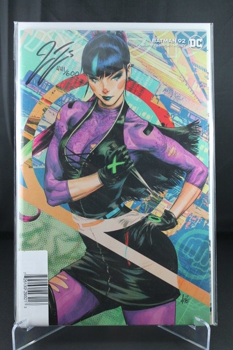 Batman #92 Punch Line Variant 1st Full Appearance Signd (1 of 2)