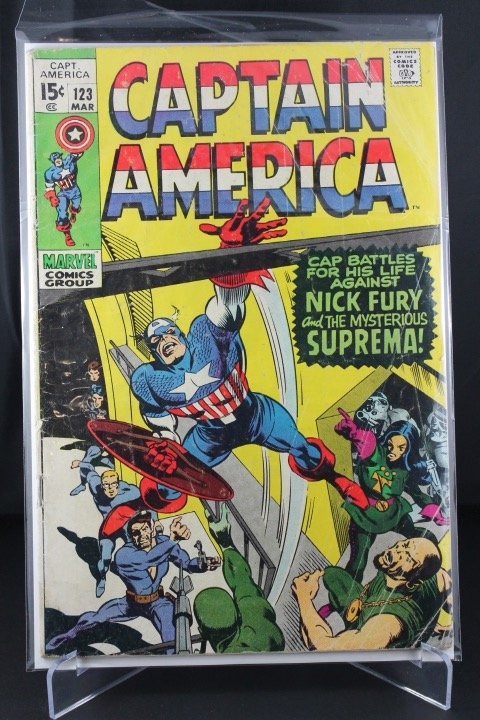 Captain America #123 (1 of 4)