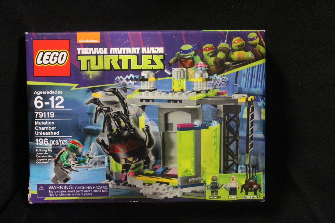 LEGO TEENAGE MUTANT NINJA TURTLES OOZE LAIR 79119: LEGO TEENAGE MUTANT NINJA TURTLES OOZE LAIR 79119