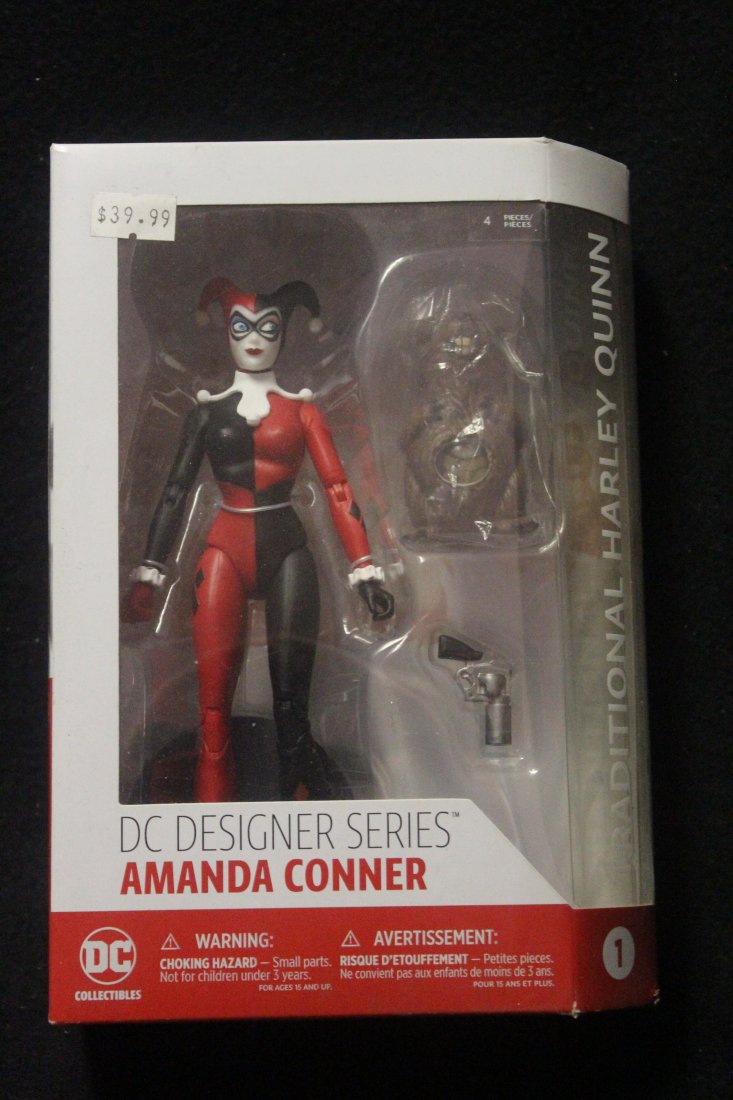 Harley Quinn Action Figure Amanda Conner DC Designer: Harley Quinn Action Figure Amanda Conner DC Designer Series